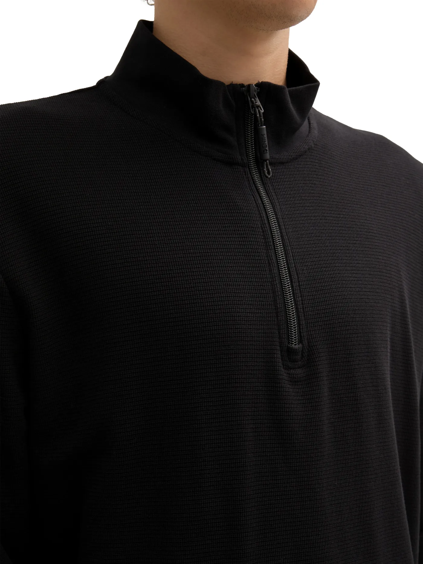 Longsleeve mit Stehkragen