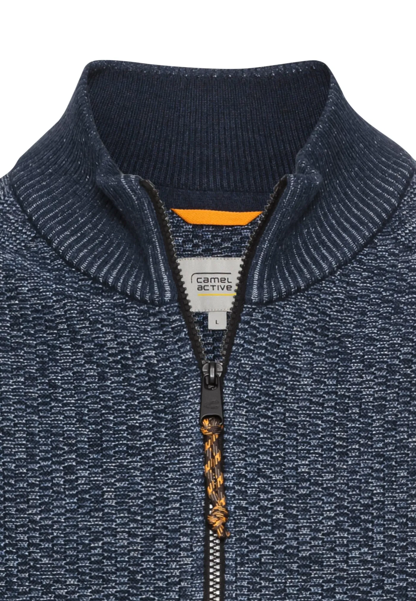 Strickjacke mit Reißverschluss