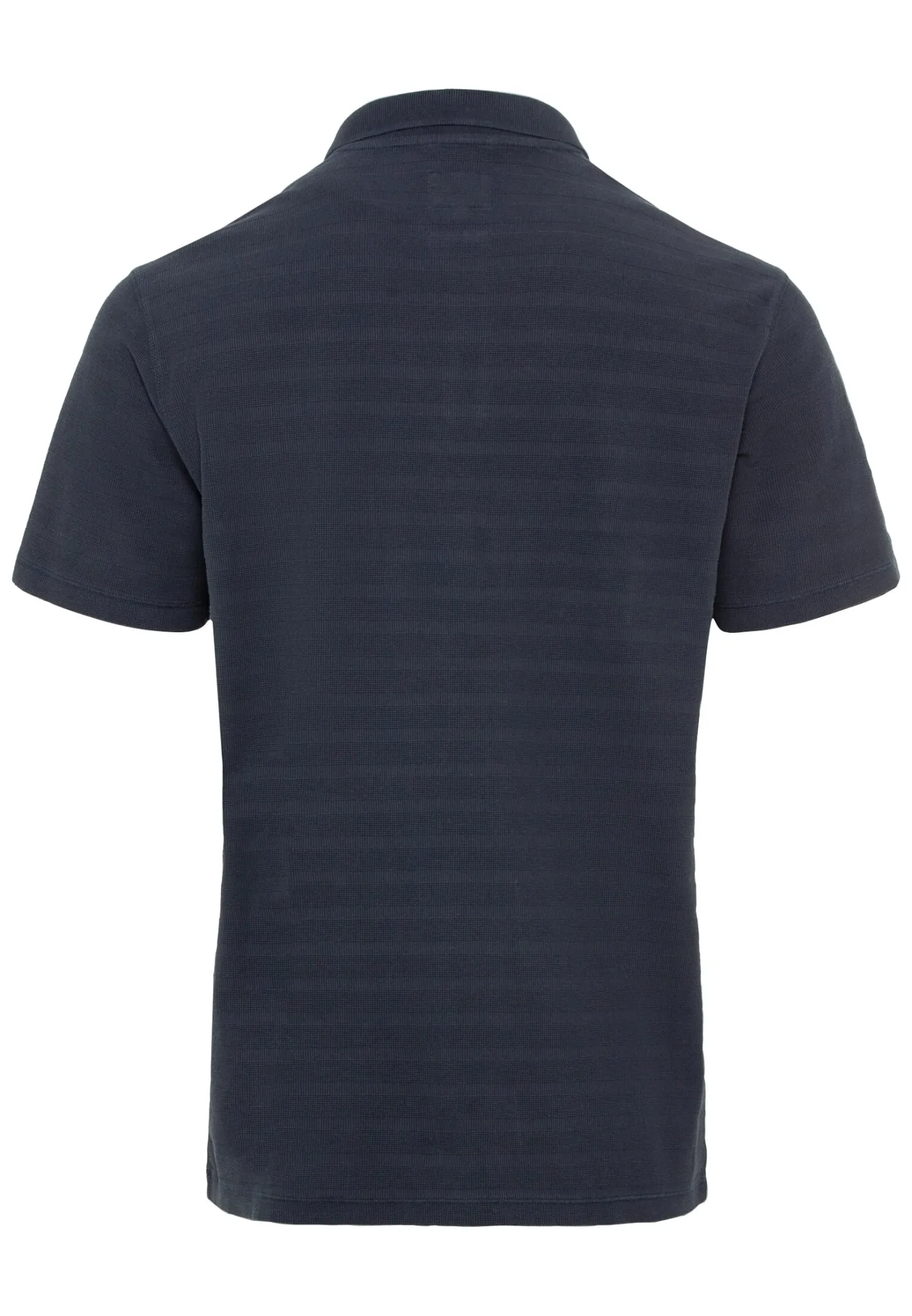 Kurzarm Poloshirt im tonalen Streifenmuster