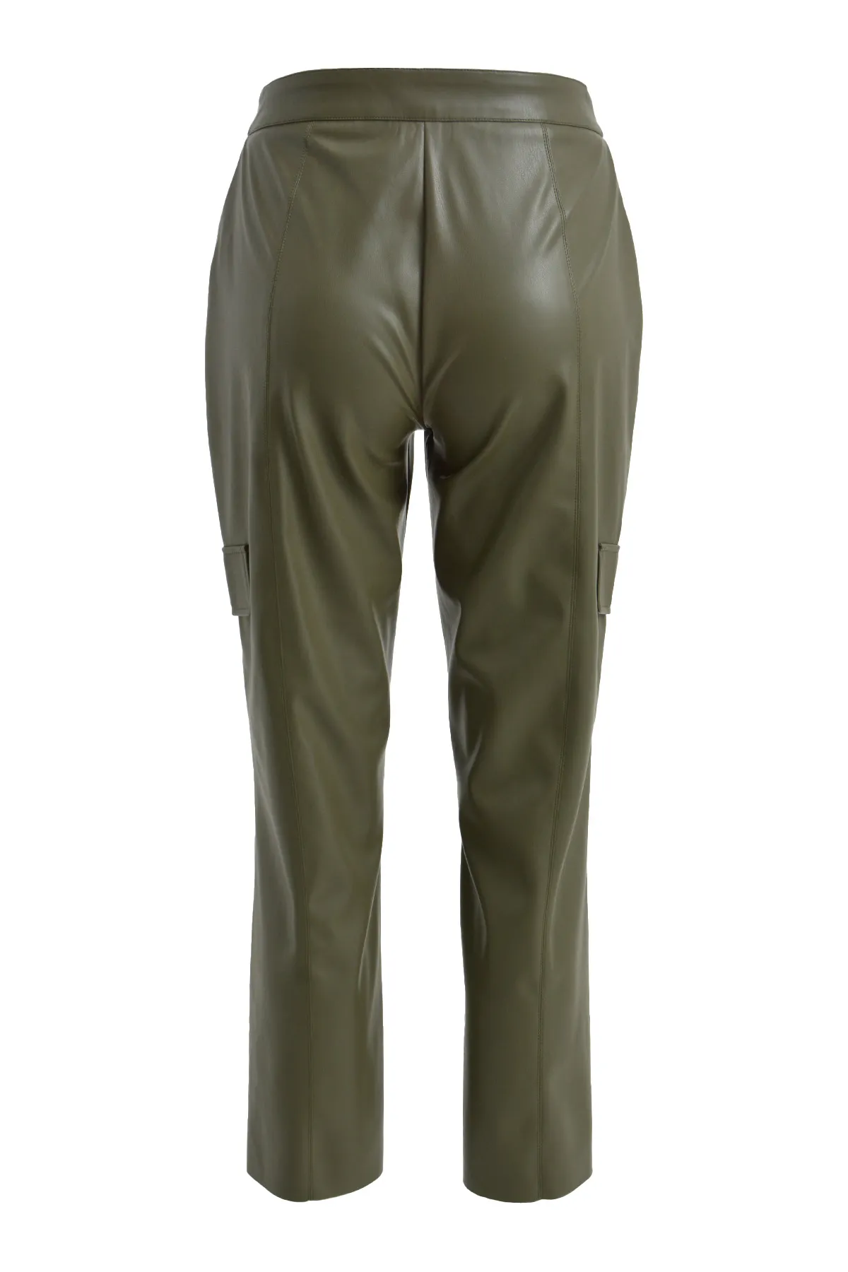 Leather Cargo Pants