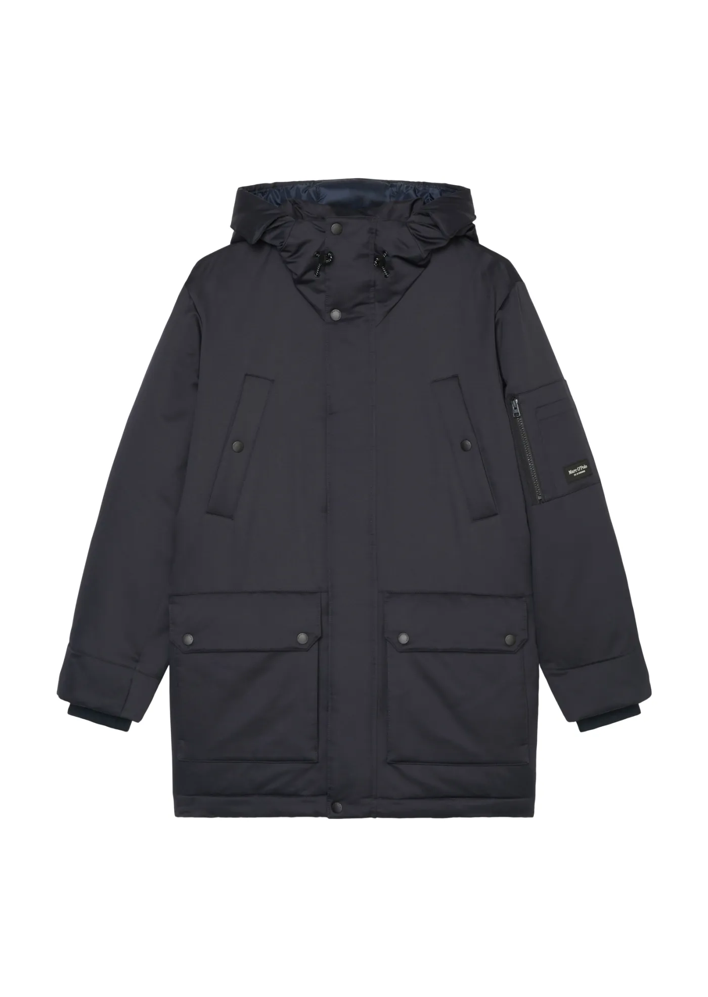 Puffer-Parka mit Kapuze