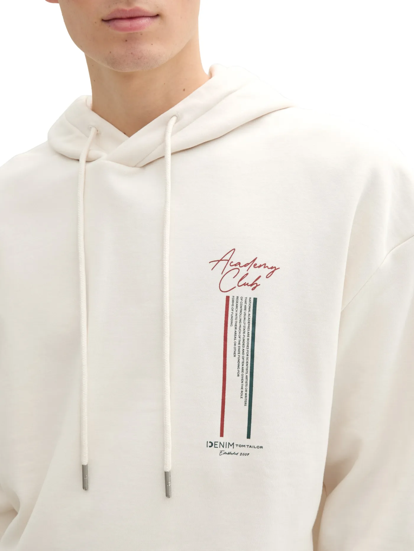 Relaxed Hoodie Sweatshirt mit Rückenprint