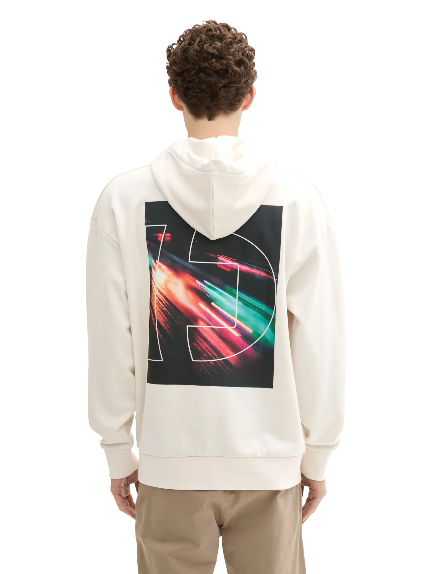 Relaxed Hoodie Sweatshirt mit Rückenprint