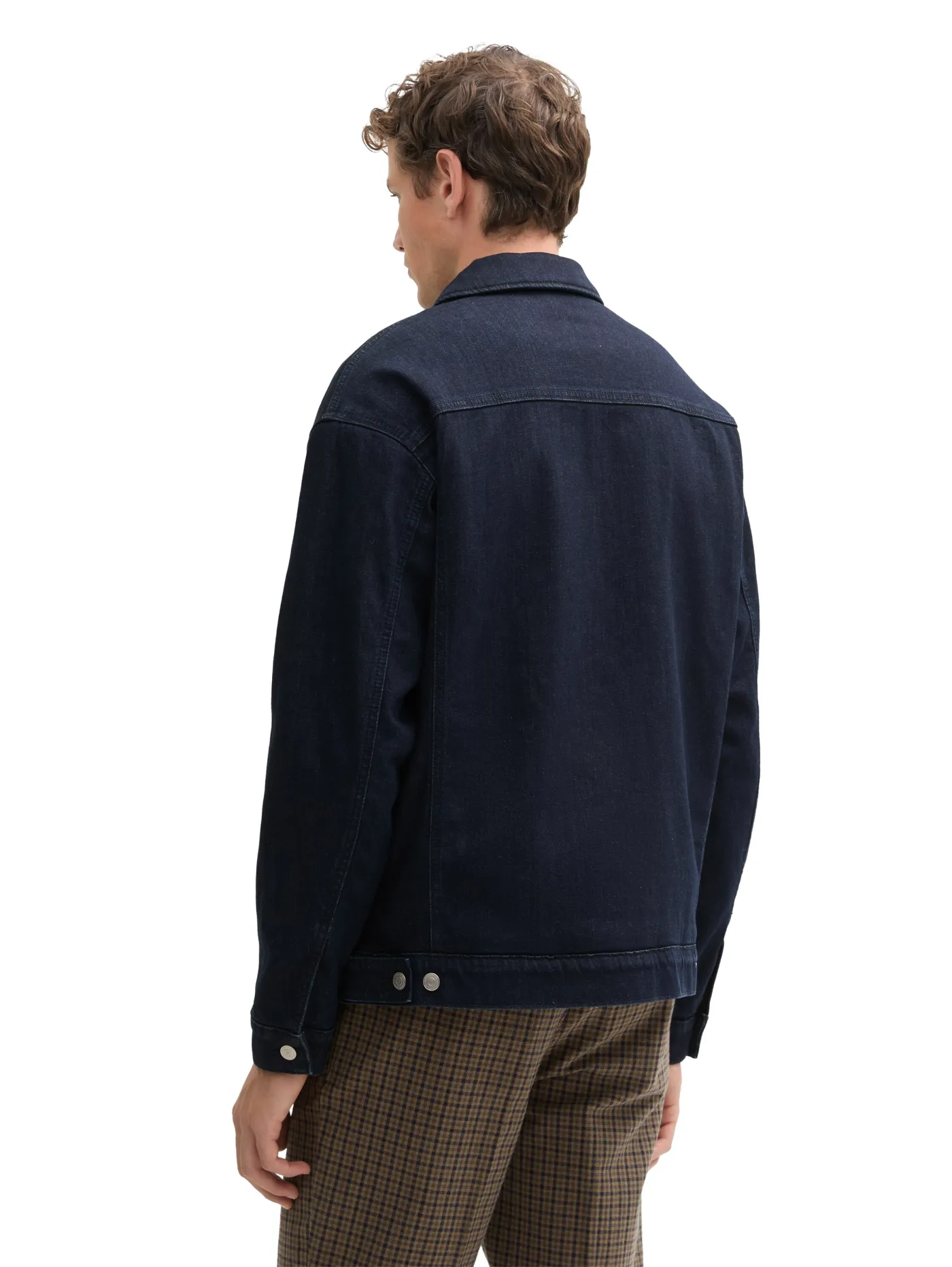 Jeansjacke mit Teddyfutter