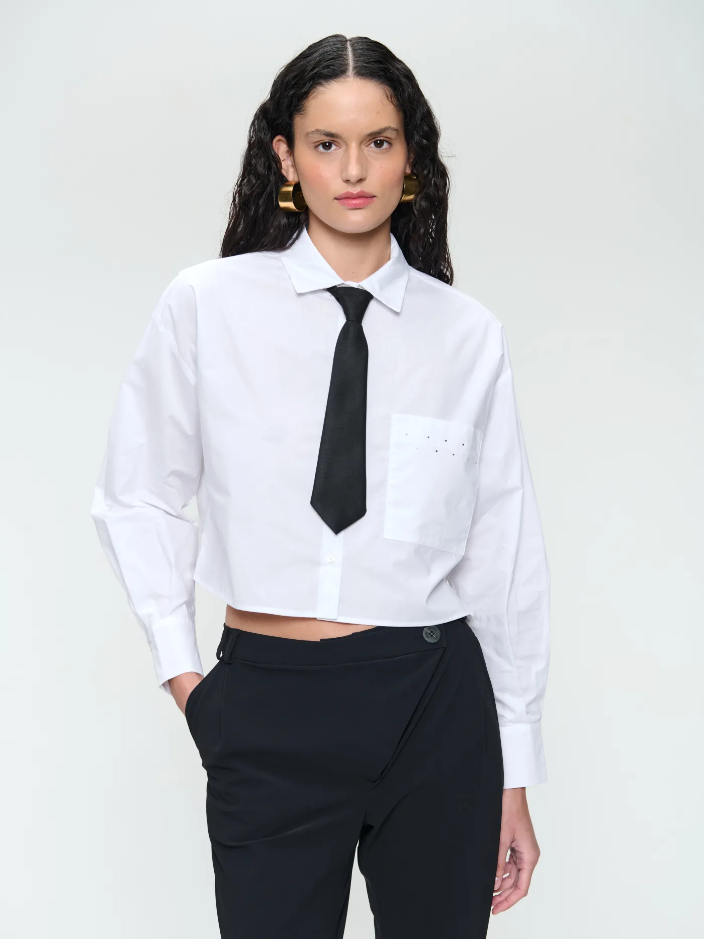 Linfa studio poplin blouse