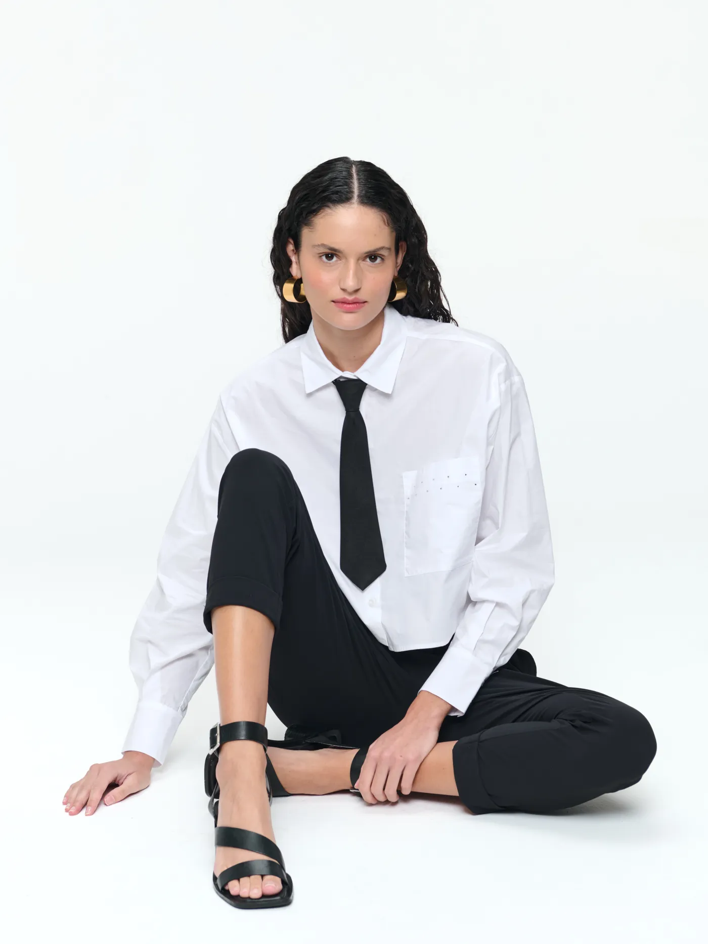 Linfa studio poplin blouse