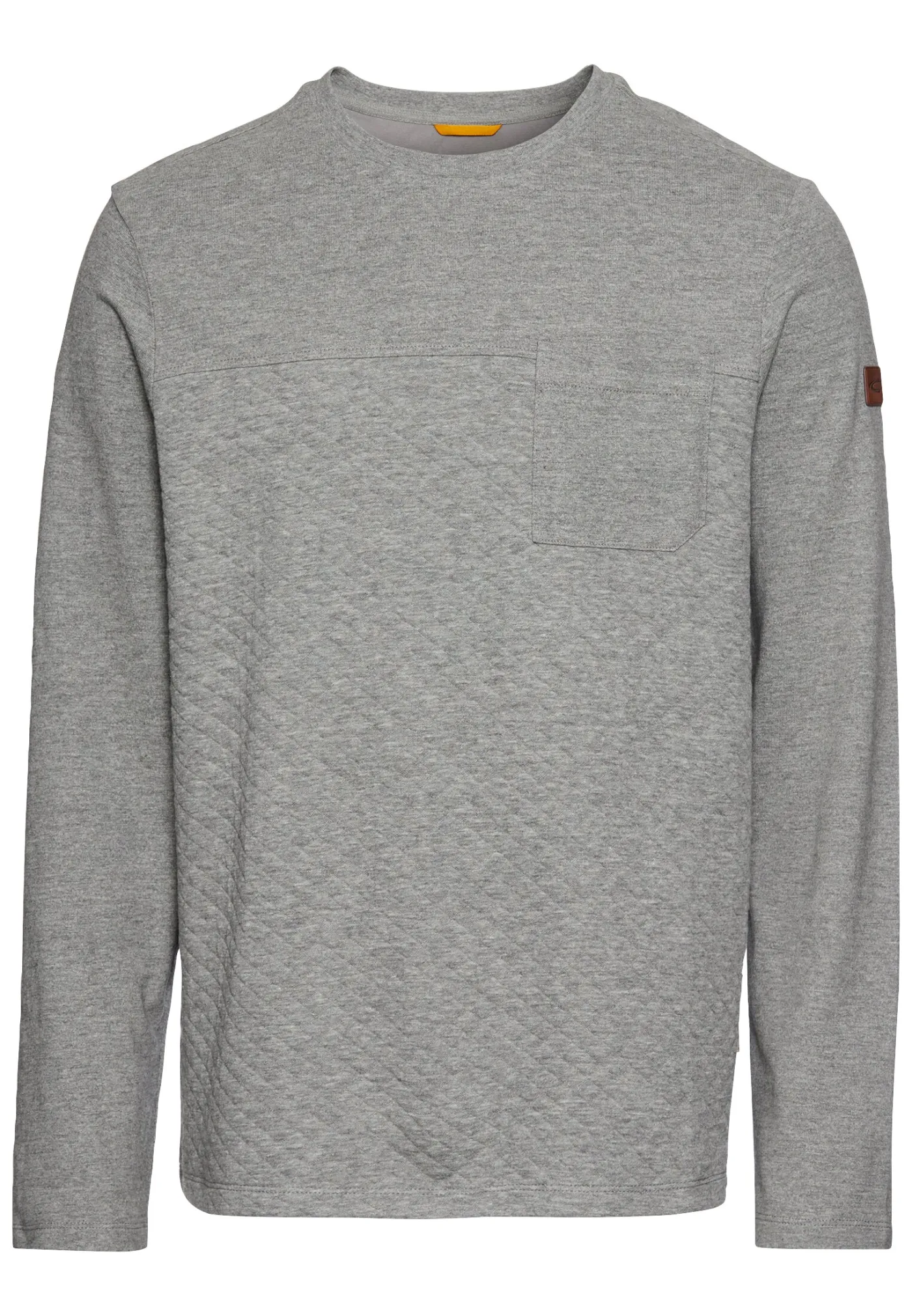 Langarmshirt mit Steppmuster