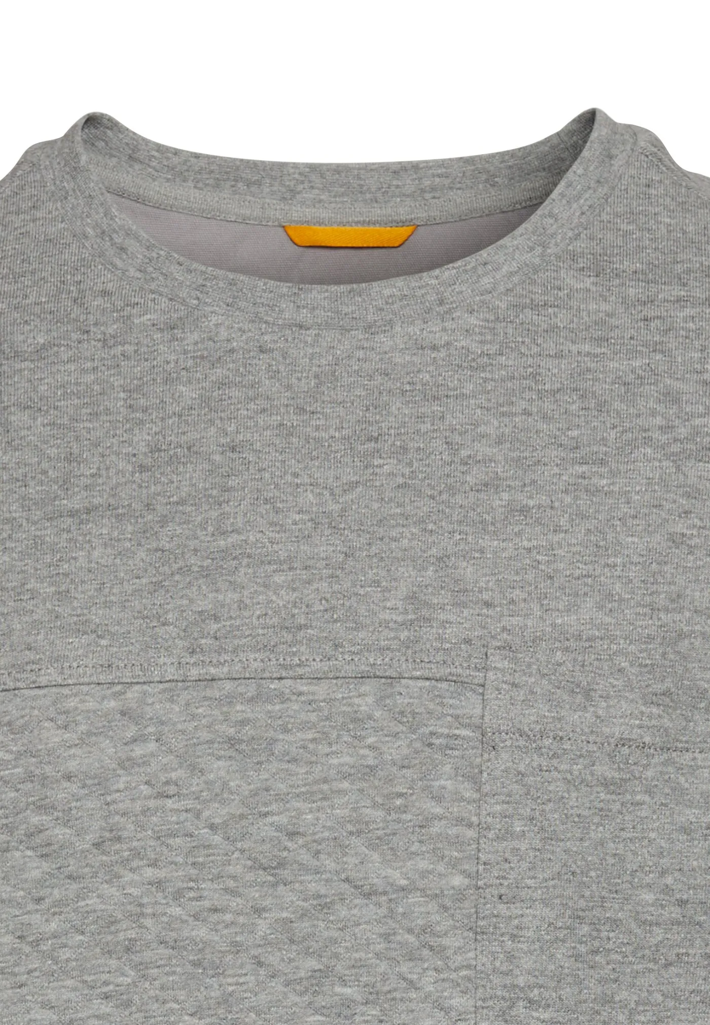 Langarmshirt mit Steppmuster