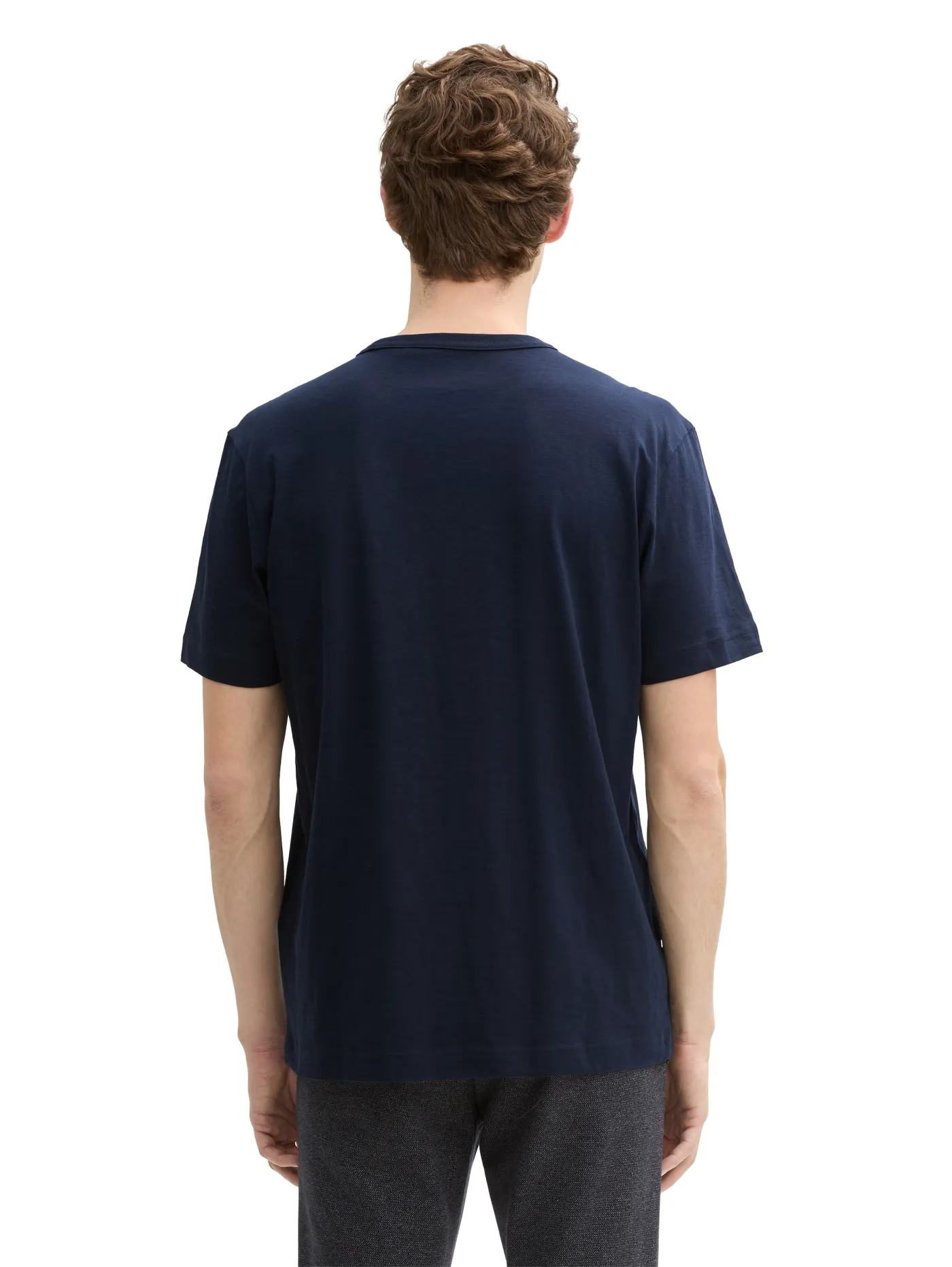 Basic T-Shirt aus Baumwolle