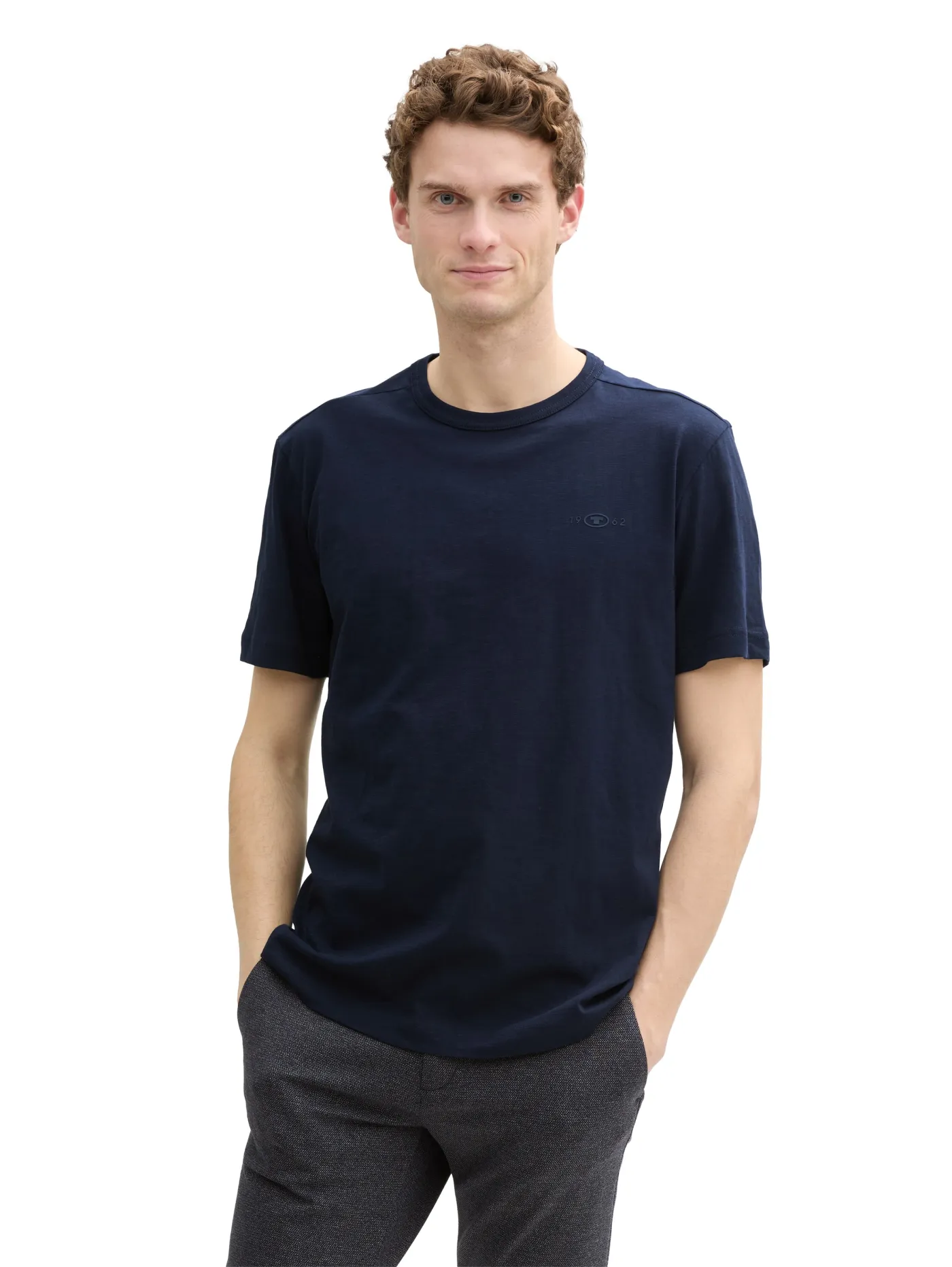 Basic T-Shirt aus Baumwolle