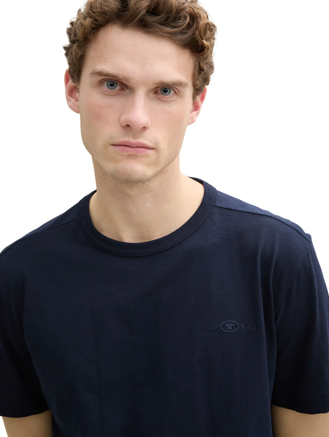 Basic T-Shirt aus Baumwolle
