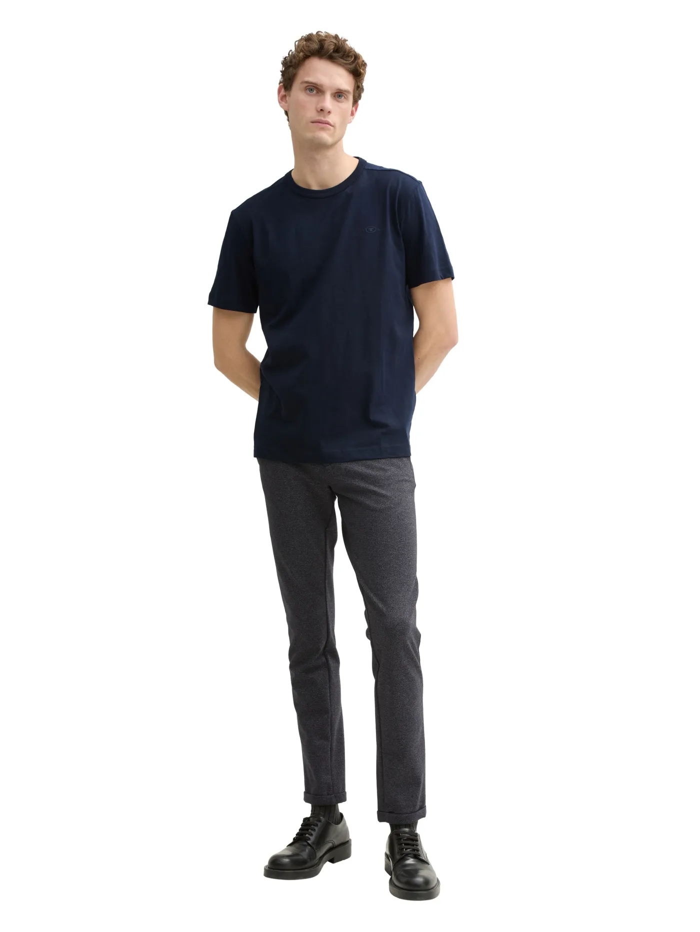 Basic T-Shirt aus Baumwolle
