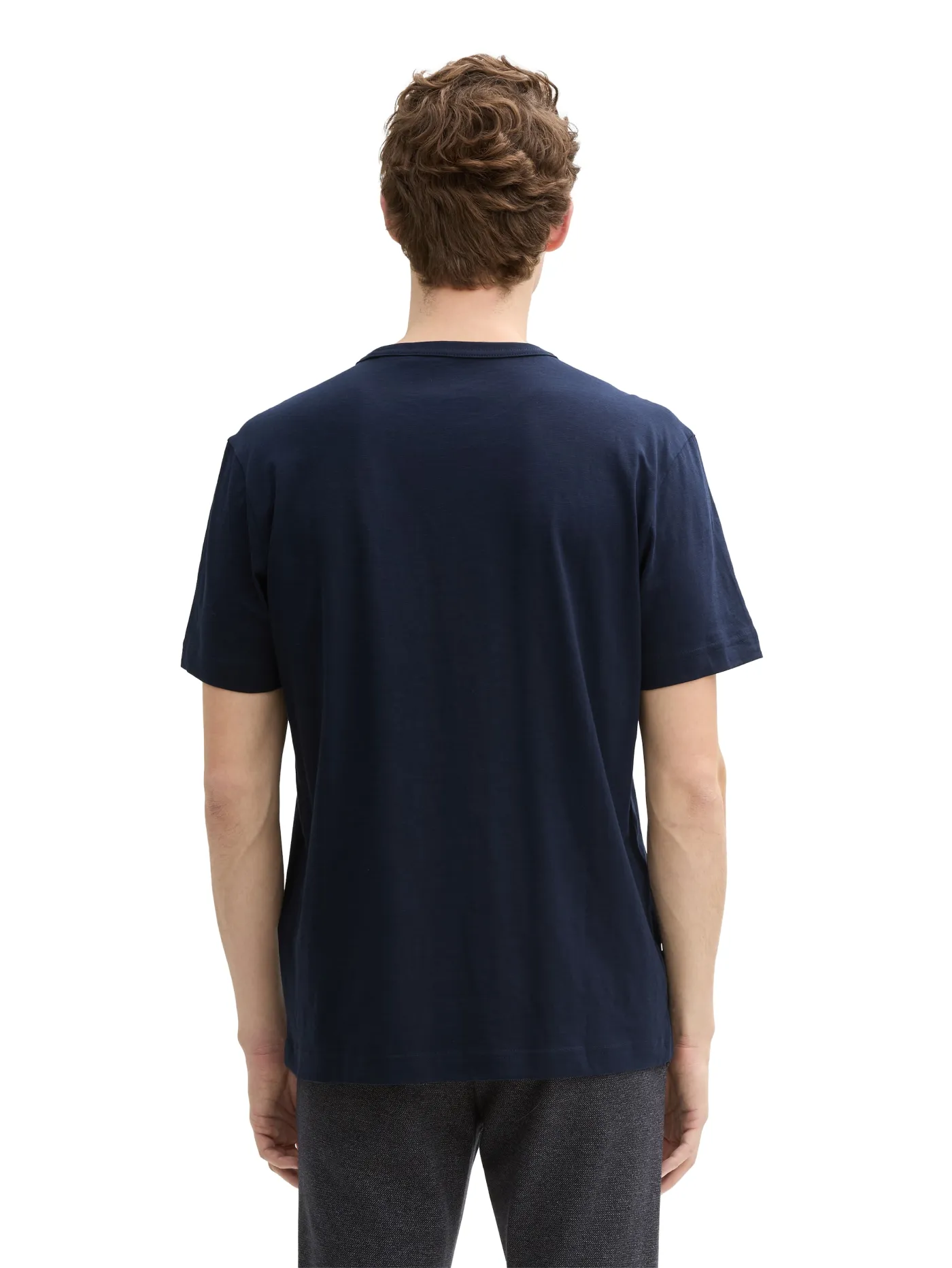 Basic T-Shirt aus Baumwolle