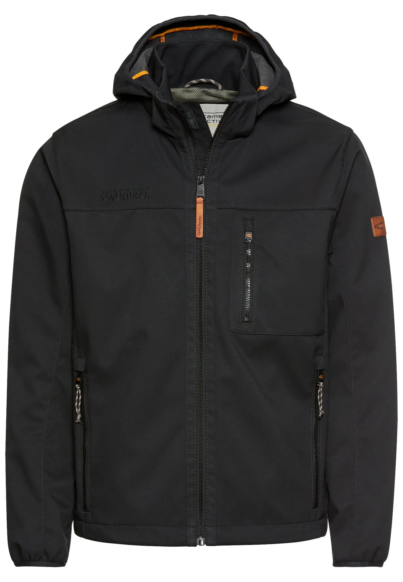 Softshell Jacke mit abnehmbarer Kapuze