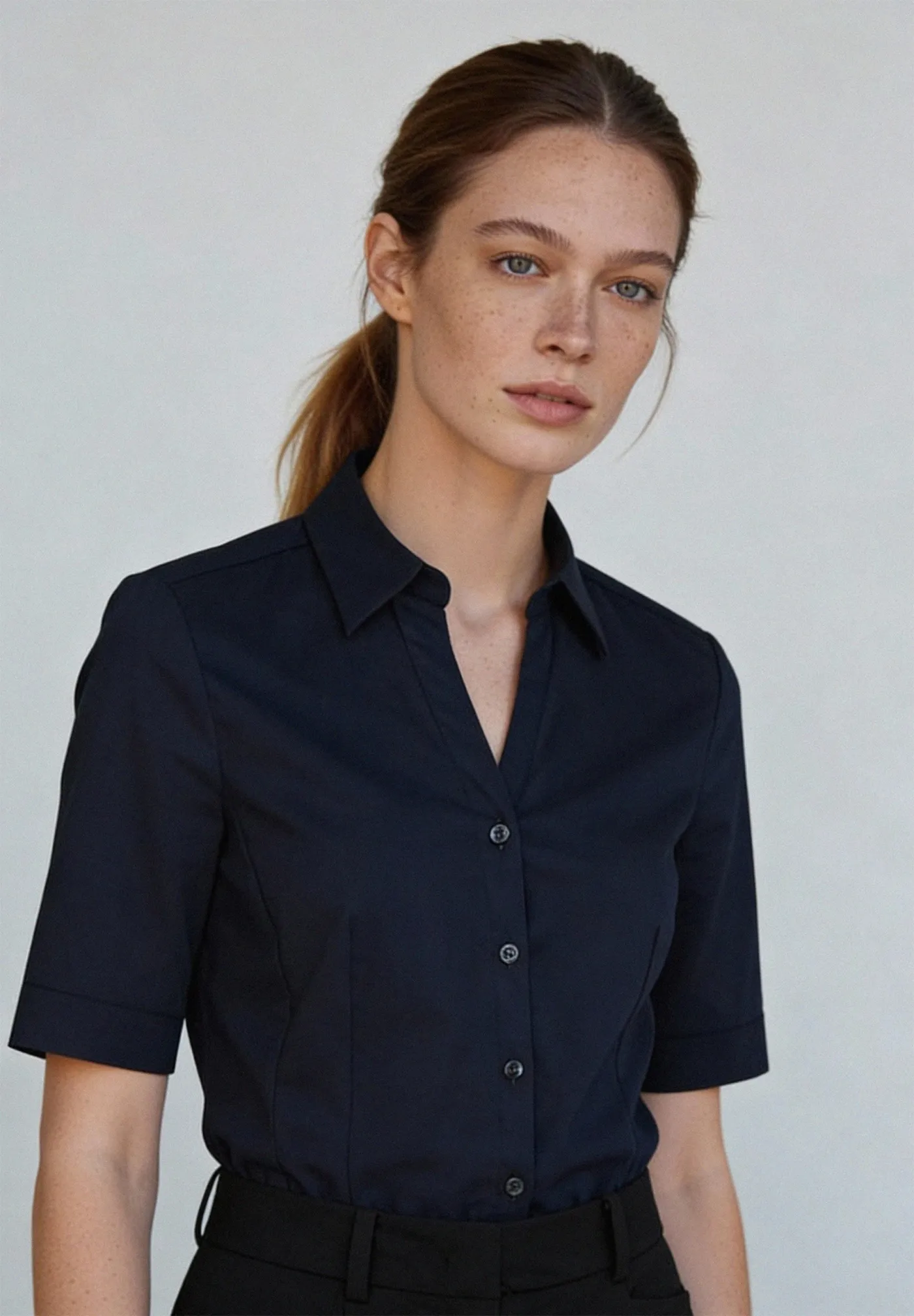 Baumwoll/Stretch Bluse