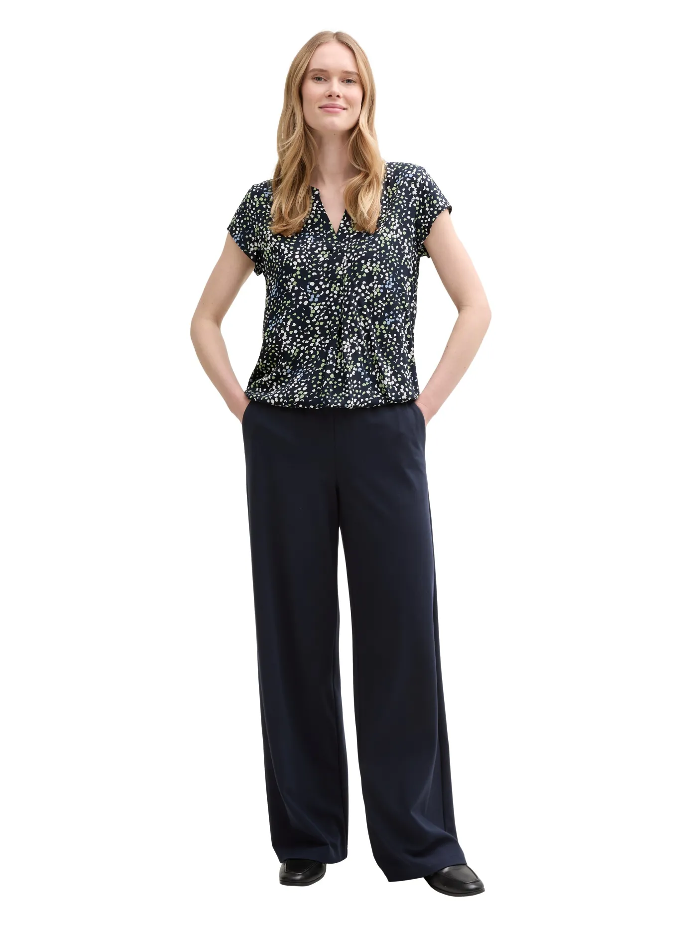 Bluse mit Muster