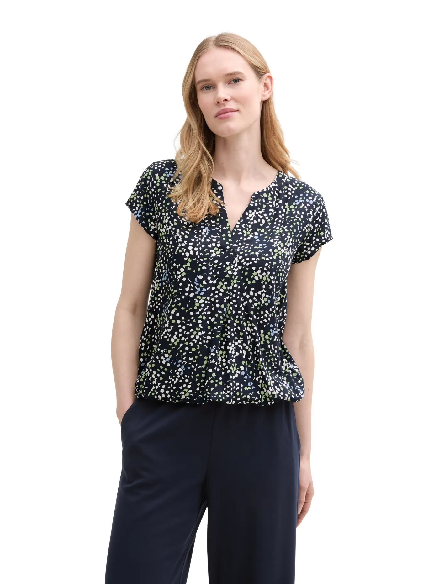 Bluse mit Muster