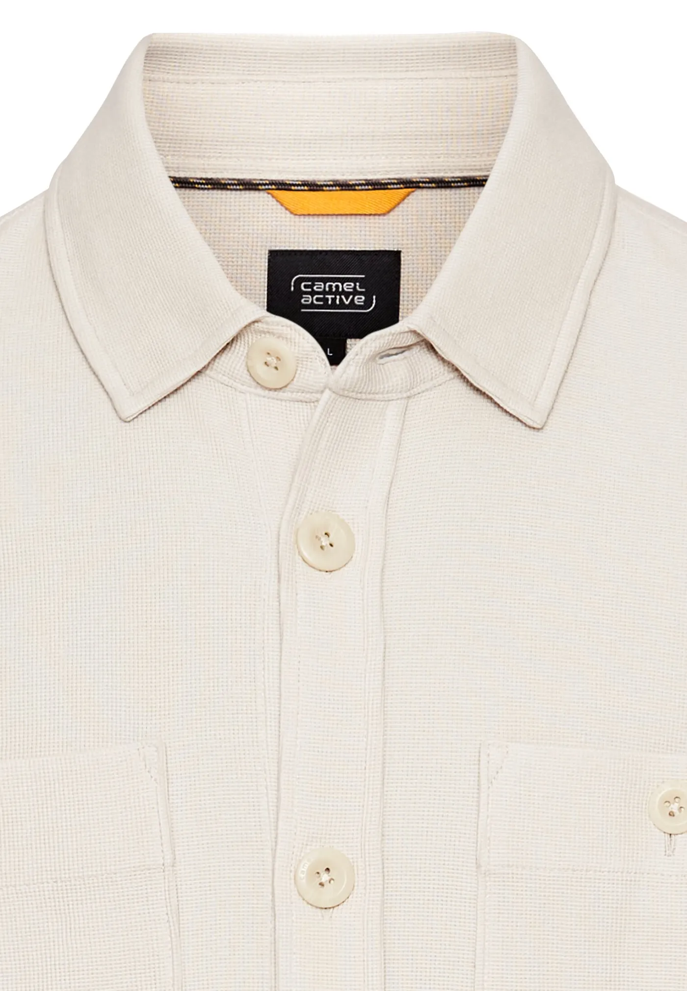 Overshirt aus reiner Baumwolle
