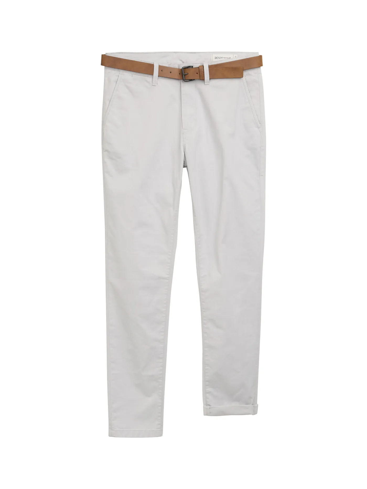 Slim Chino Hose mit Gürtel
