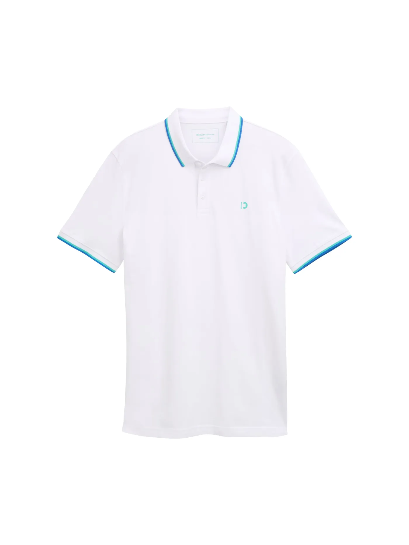 Piqué Poloshirt mit Logo-Print