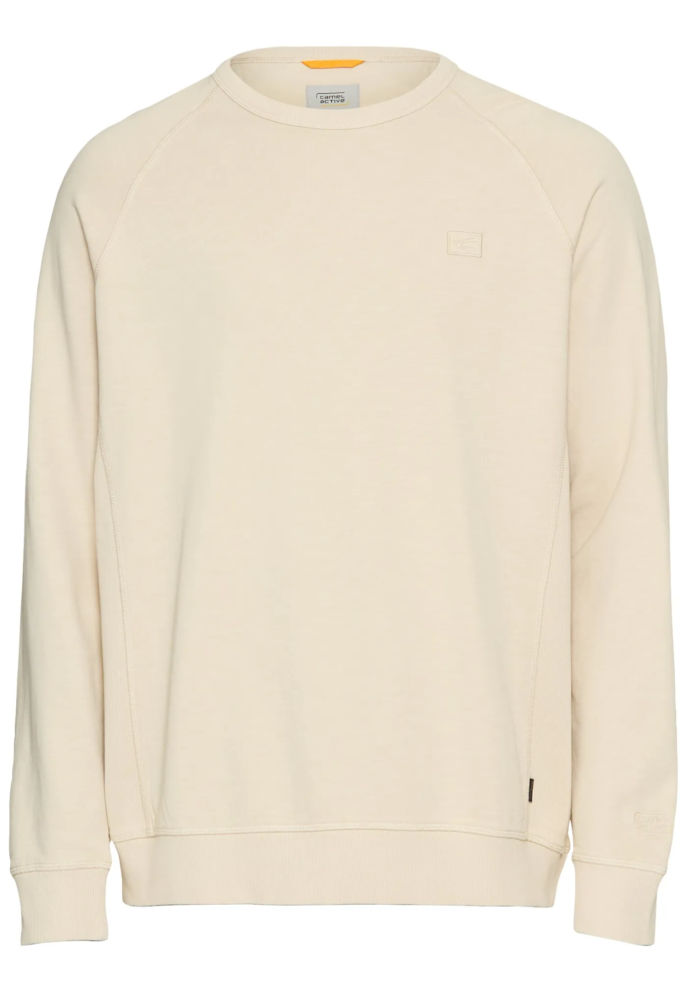 Sweatshirt aus reiner Baumwolle mit Raglanärmeln