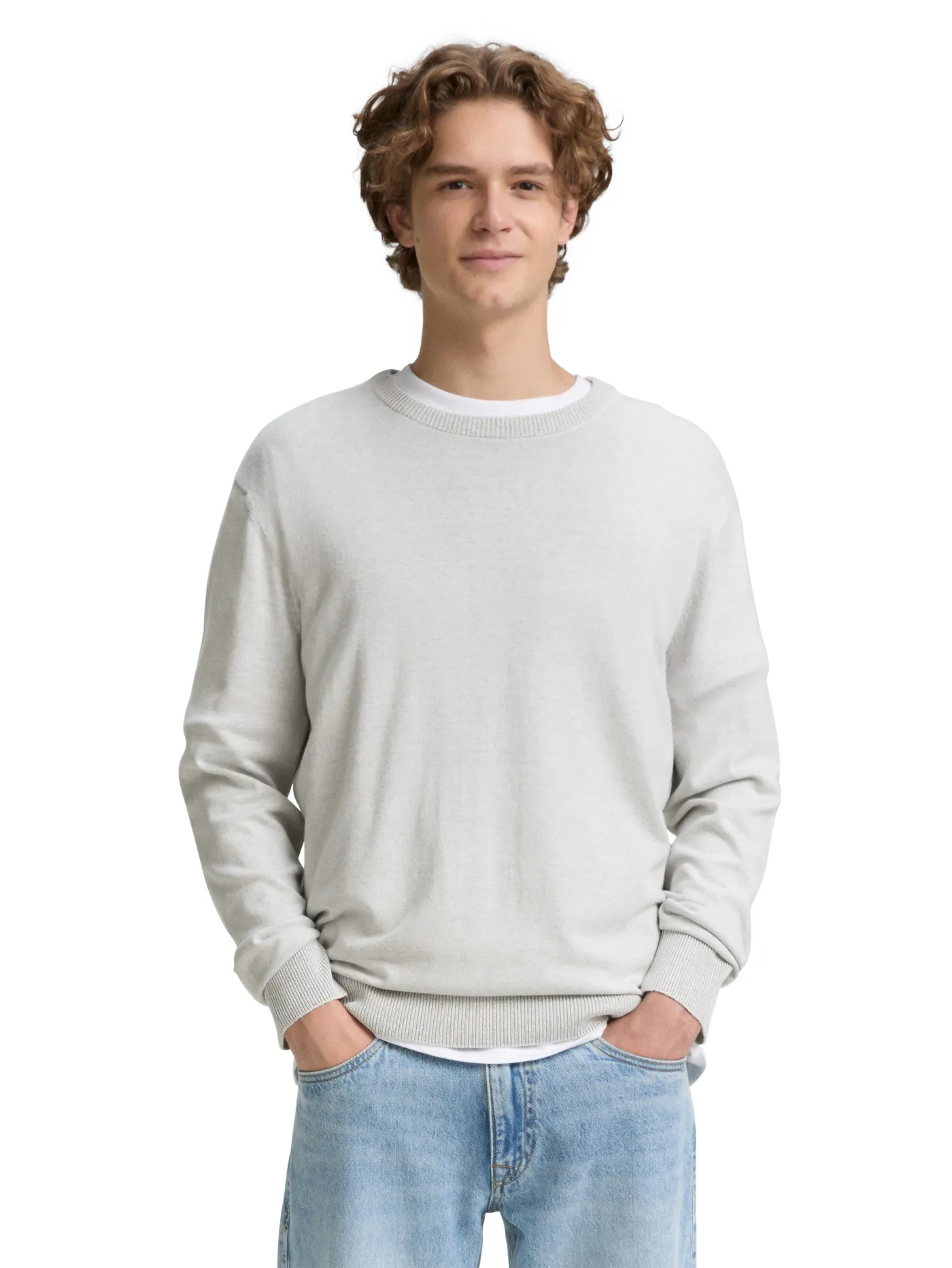 Basic Strickpullover
