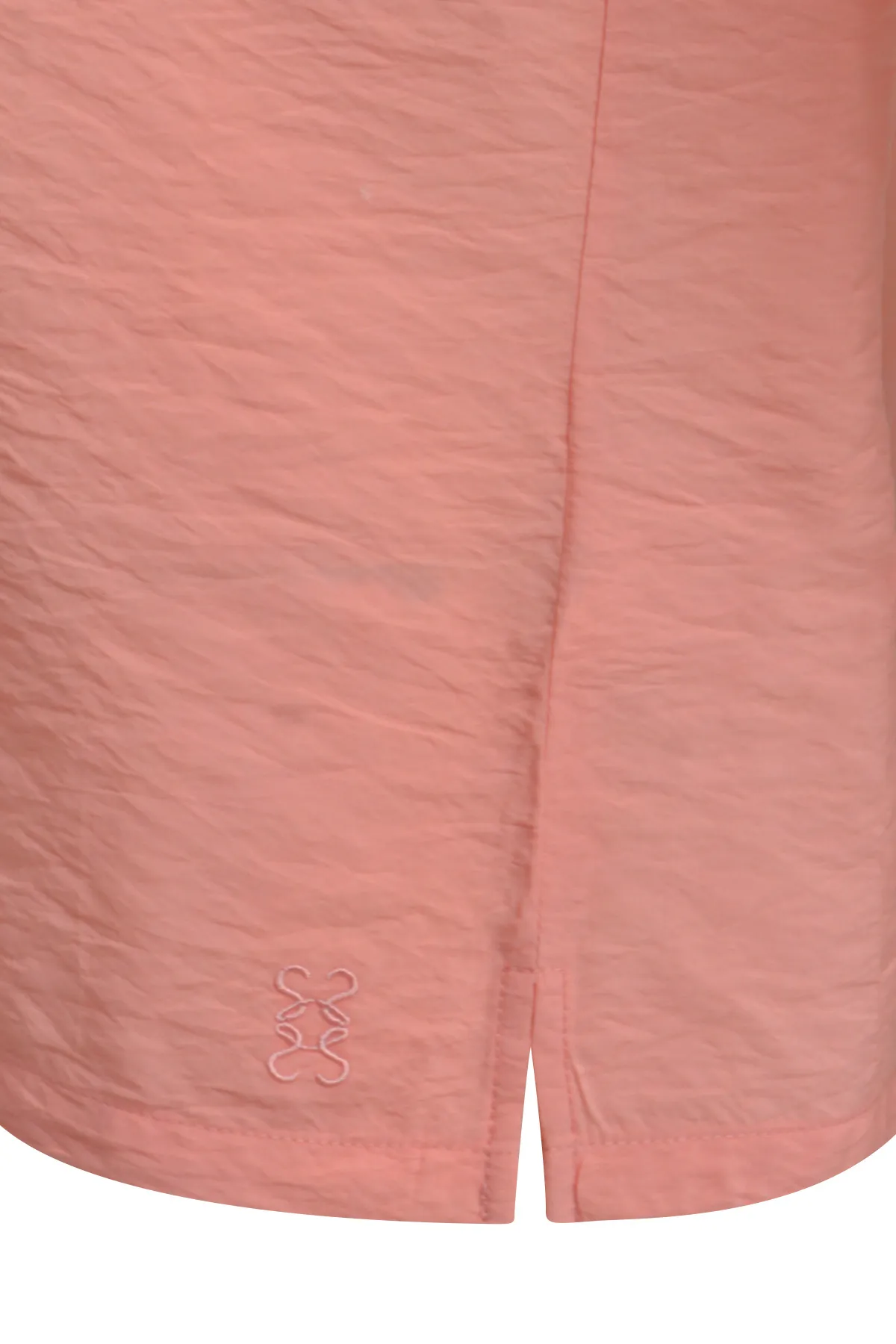 Crinkled V-neck Tshirt Blouse