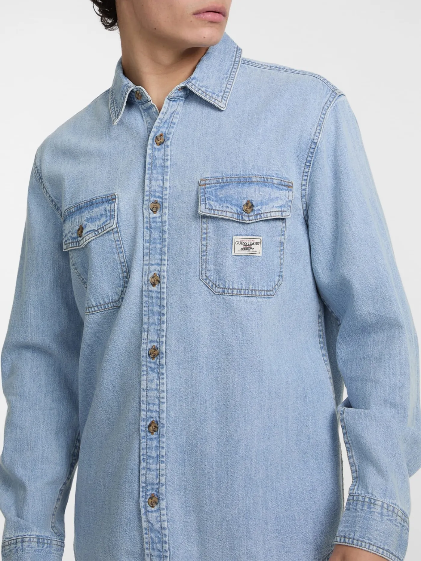 GJ REGULAR LS DENIM SHIRT