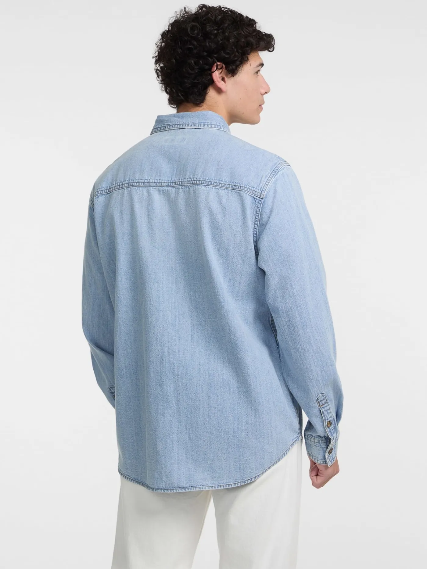 GJ REGULAR LS DENIM SHIRT