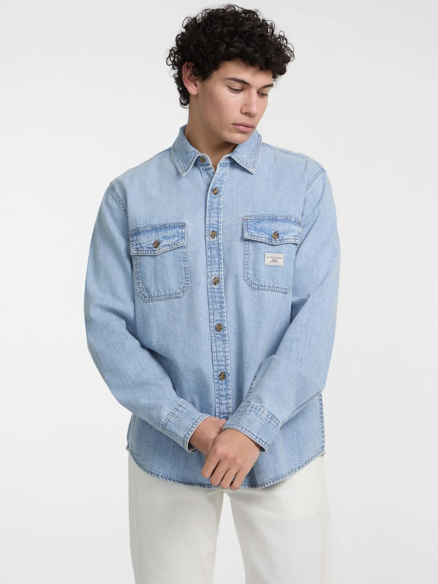 GJ REGULAR LS DENIM SHIRT