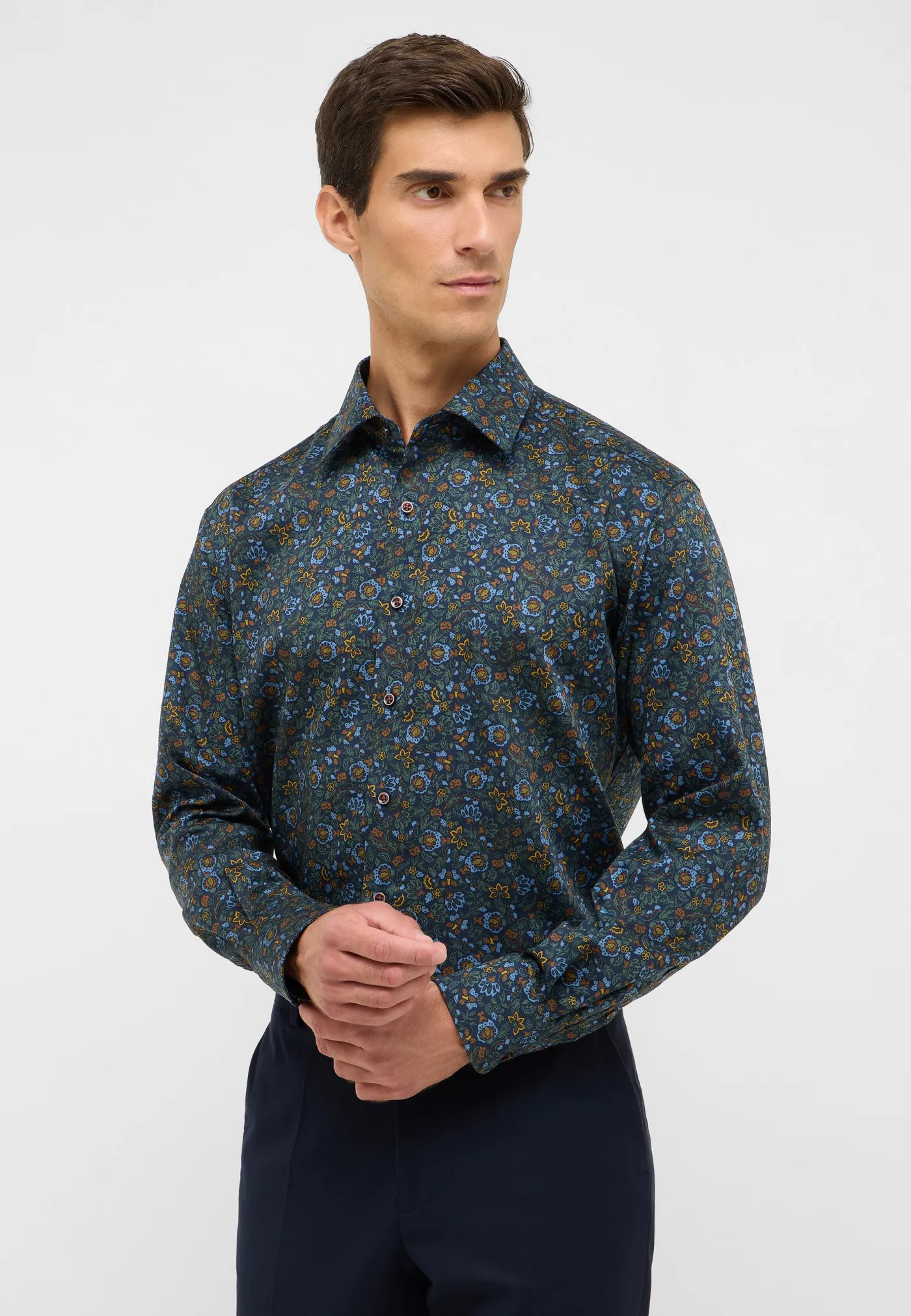 Hemd Twill Langarm