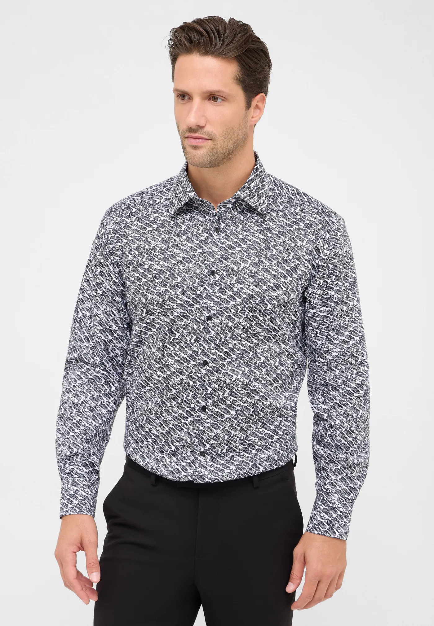 Dynamic Cotton Twill Langarm