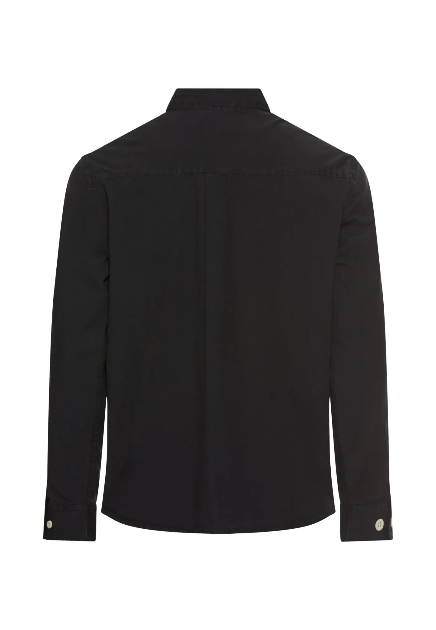 Langarmhemd mit Button-Down Kragen
