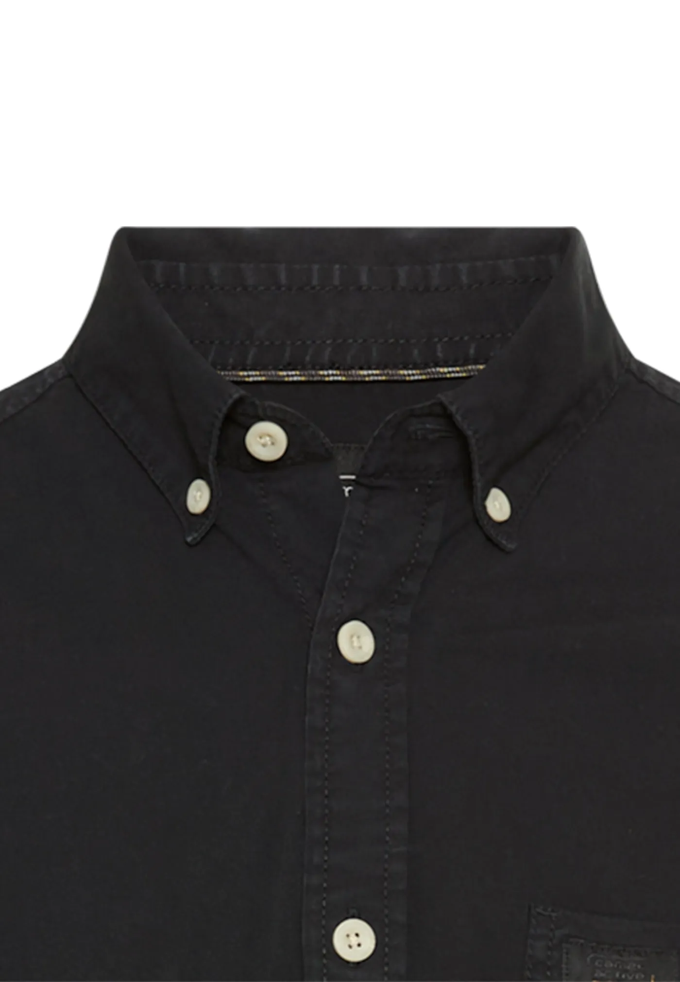 Langarmhemd mit Button-Down Kragen