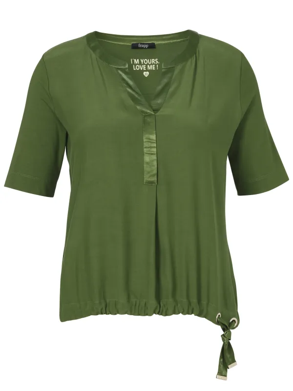 Bluse V-Ausschnitt 1/2 Arm