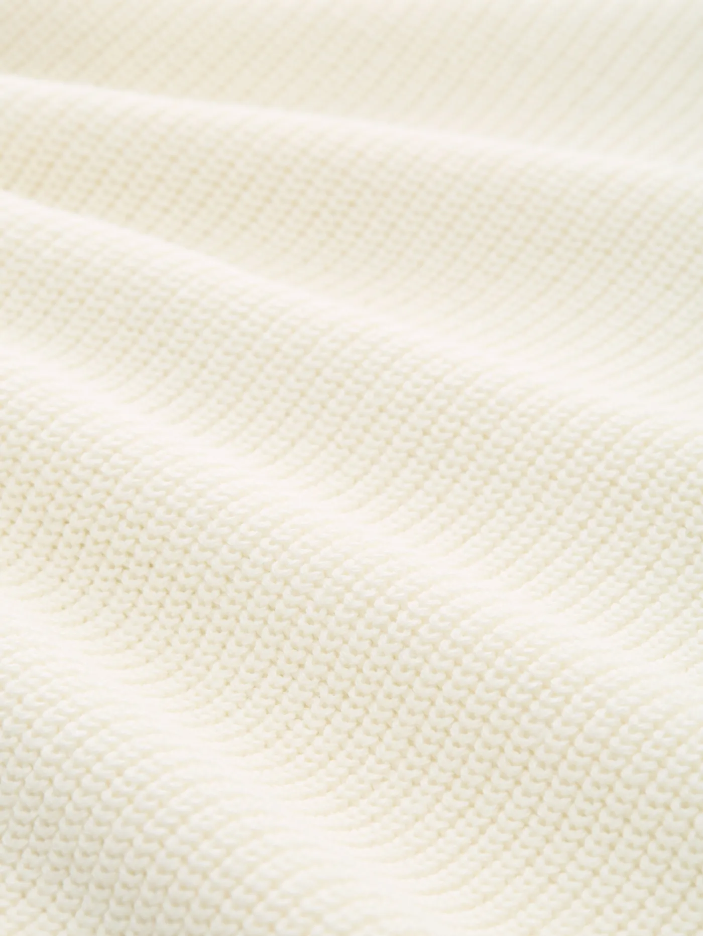 Relaxed Fit Troyer Strickpullover