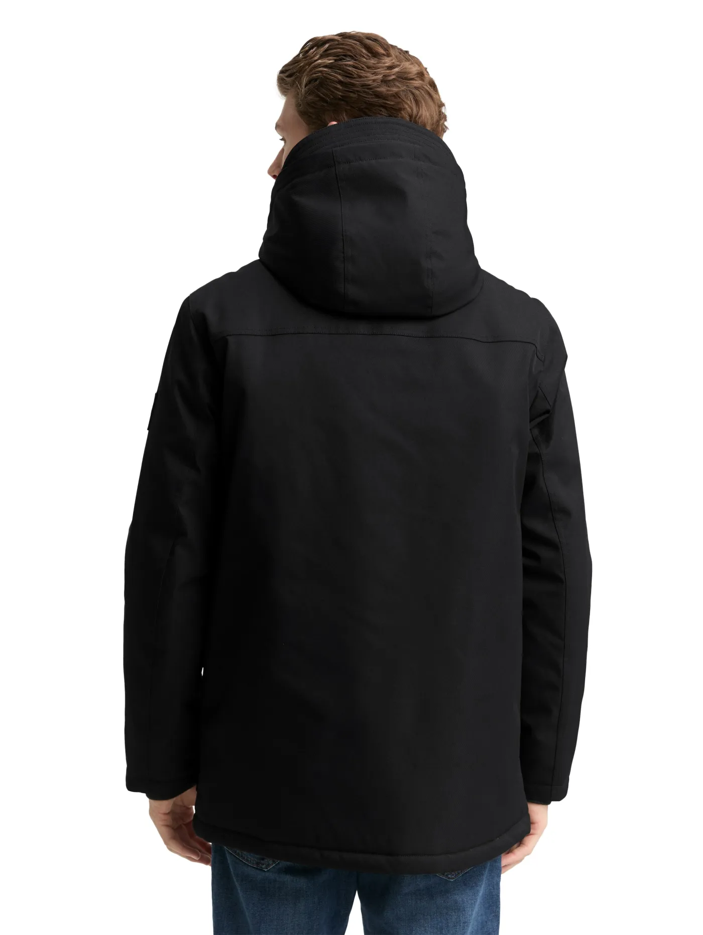 Übergangsjacke mit aufgesetzten Taschen
