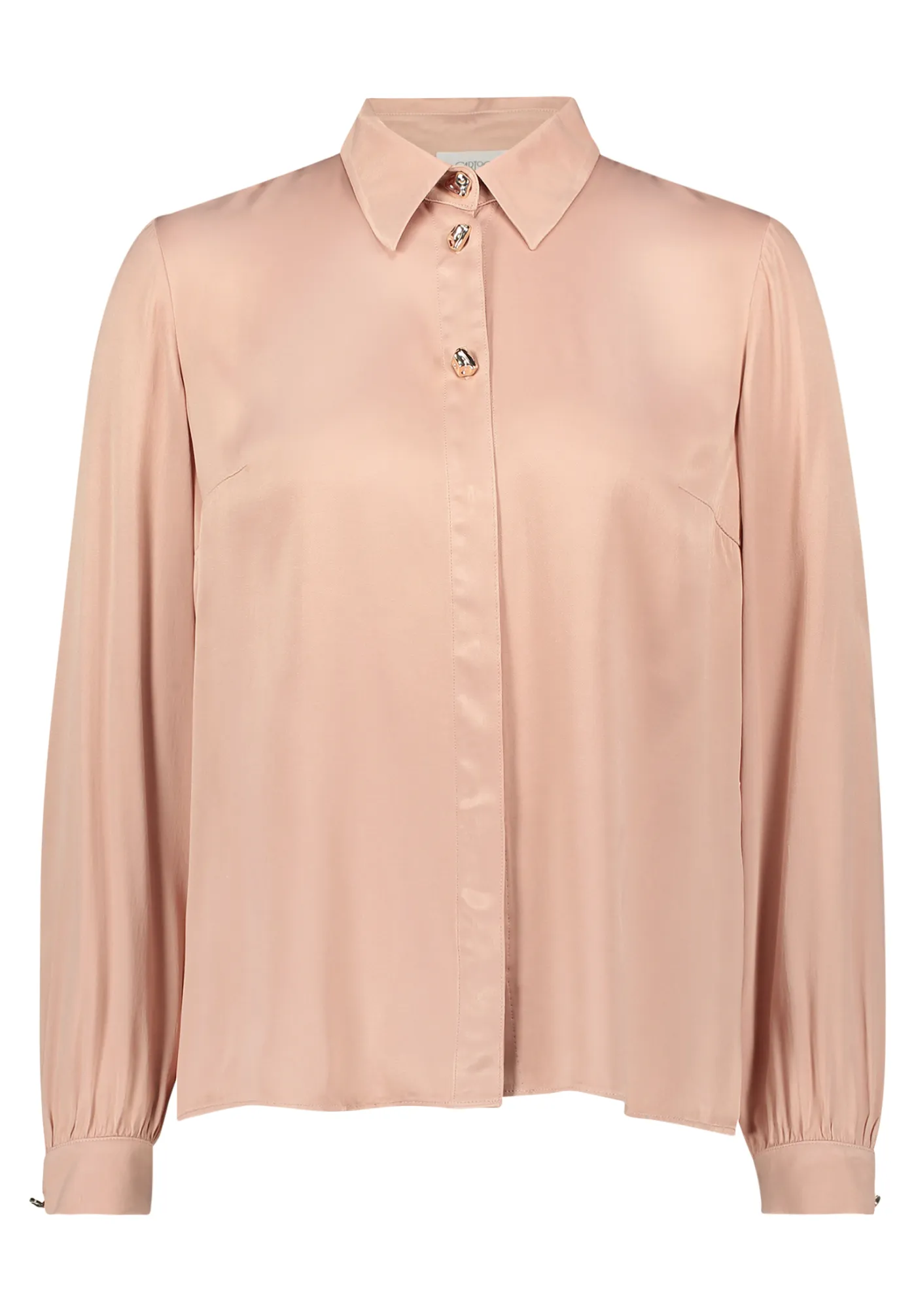 Satin-Bluse