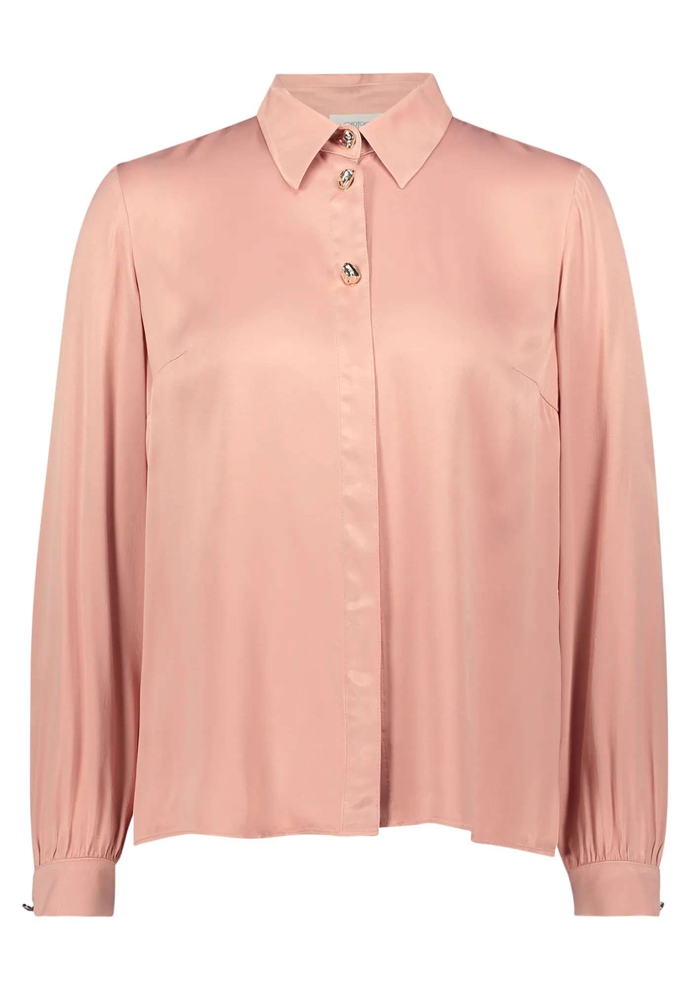 Satin-Bluse