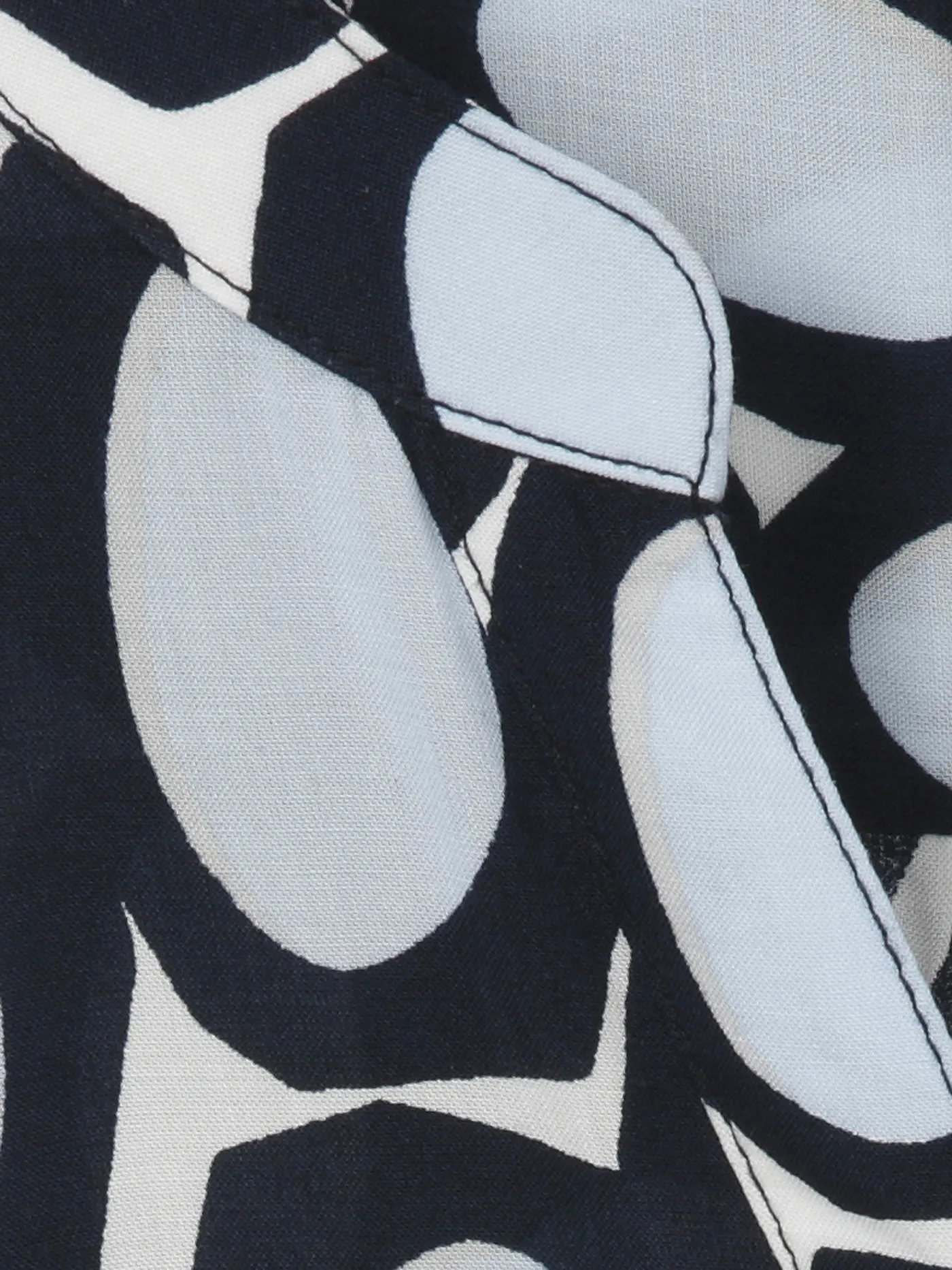 Bluse V-Ausschnitt 1/1 Arm Druck