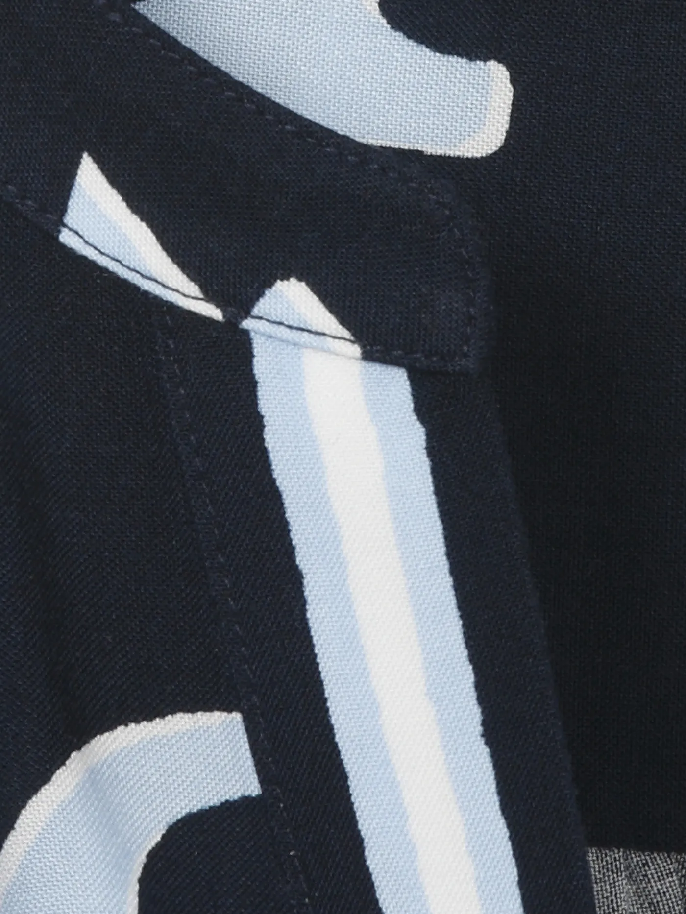 Bluse V-Ausschnitt 1/1 Arm Druck