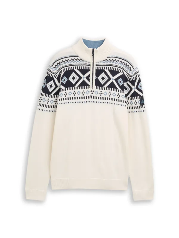 Fair-Isle Troyer Strickpullover