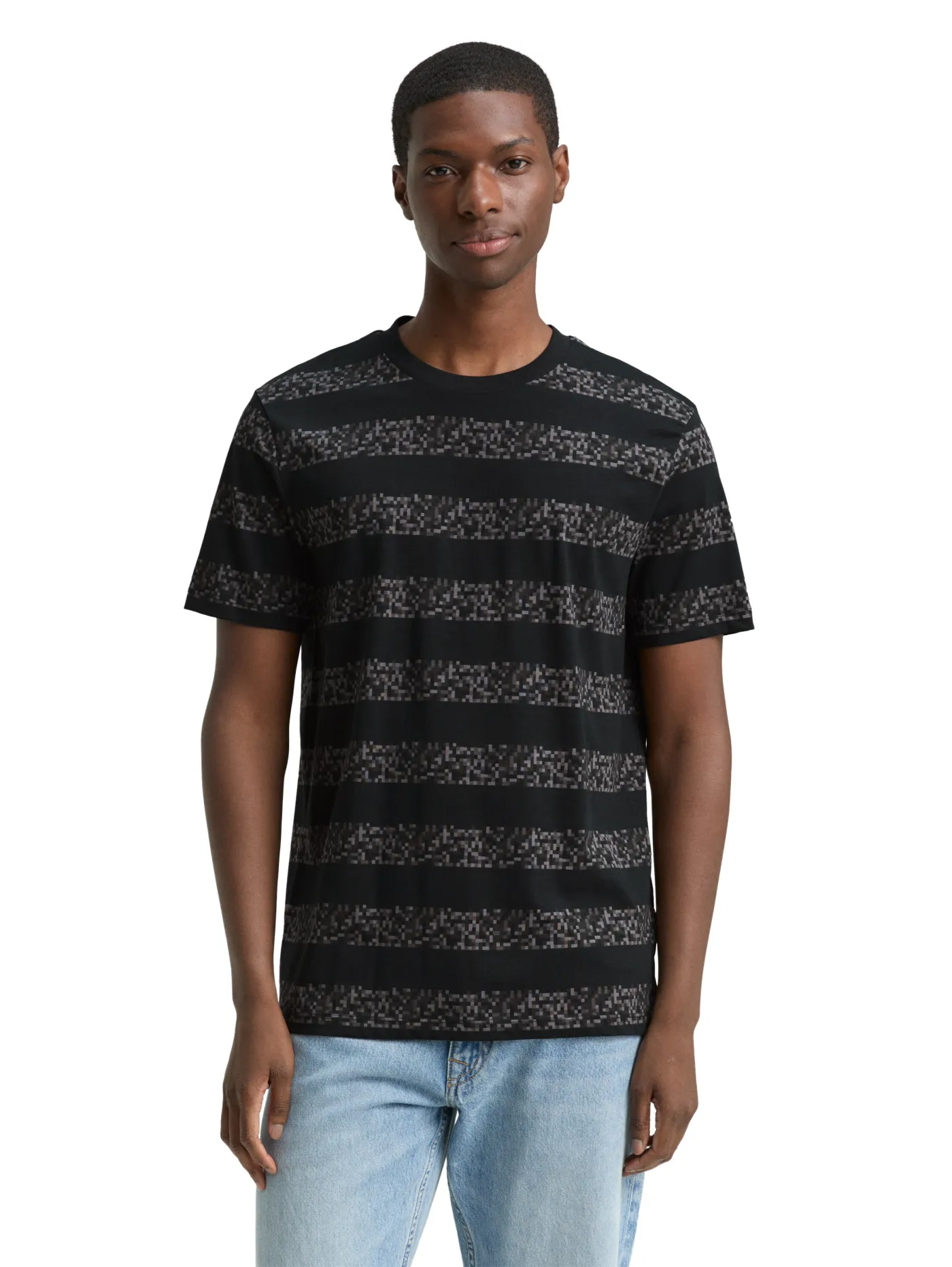 T-Shirt mit Streifenmuster