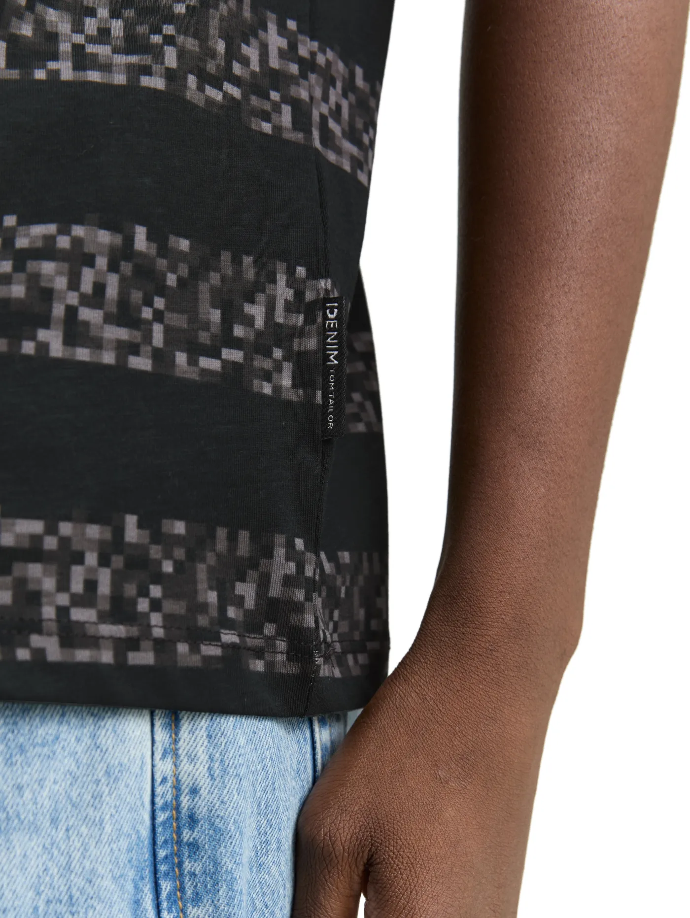 T-Shirt mit Streifenmuster