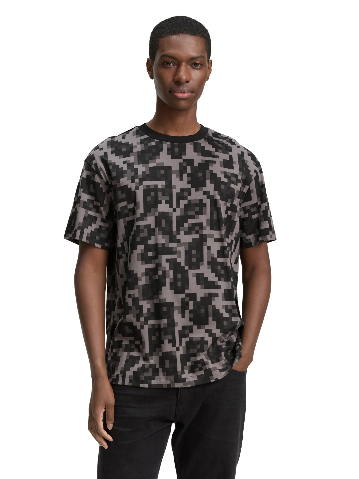 Relaxed Fit T-Shirt mit Muster