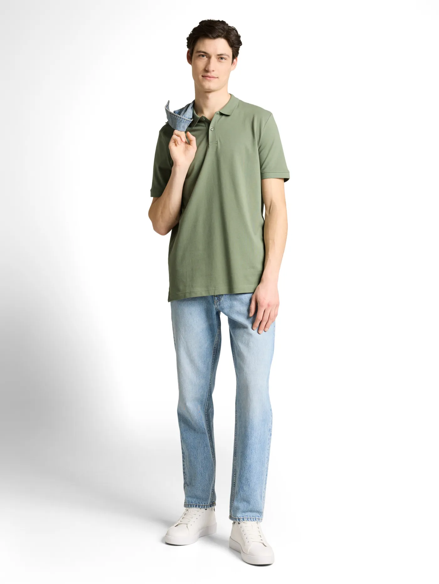Piqué Poloshirt aus Baumwolle