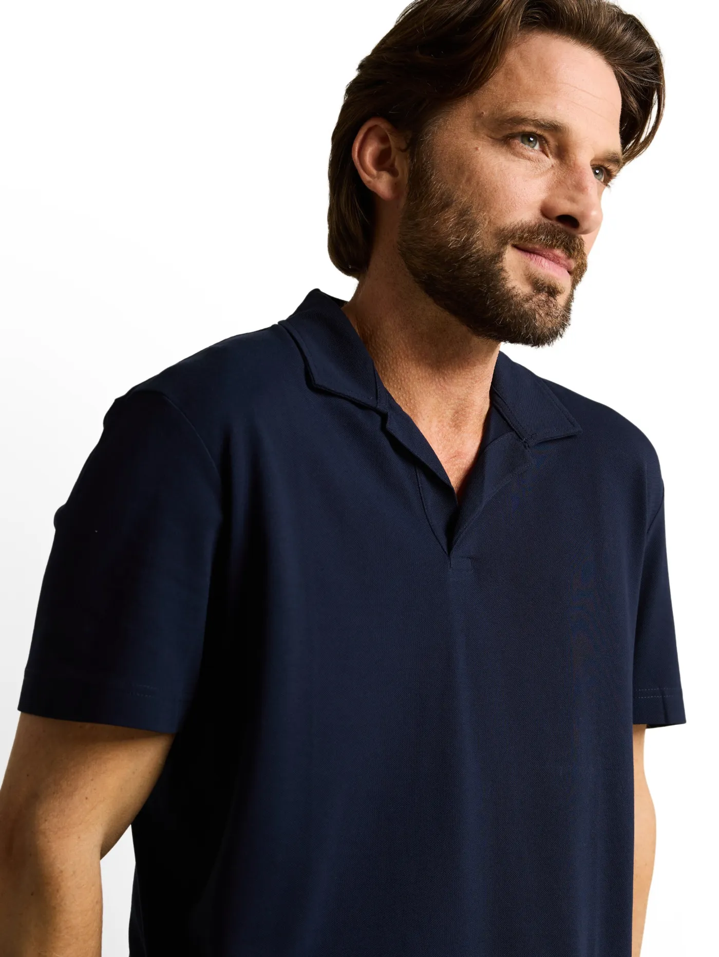 Resort Poloshirt aus Piqué