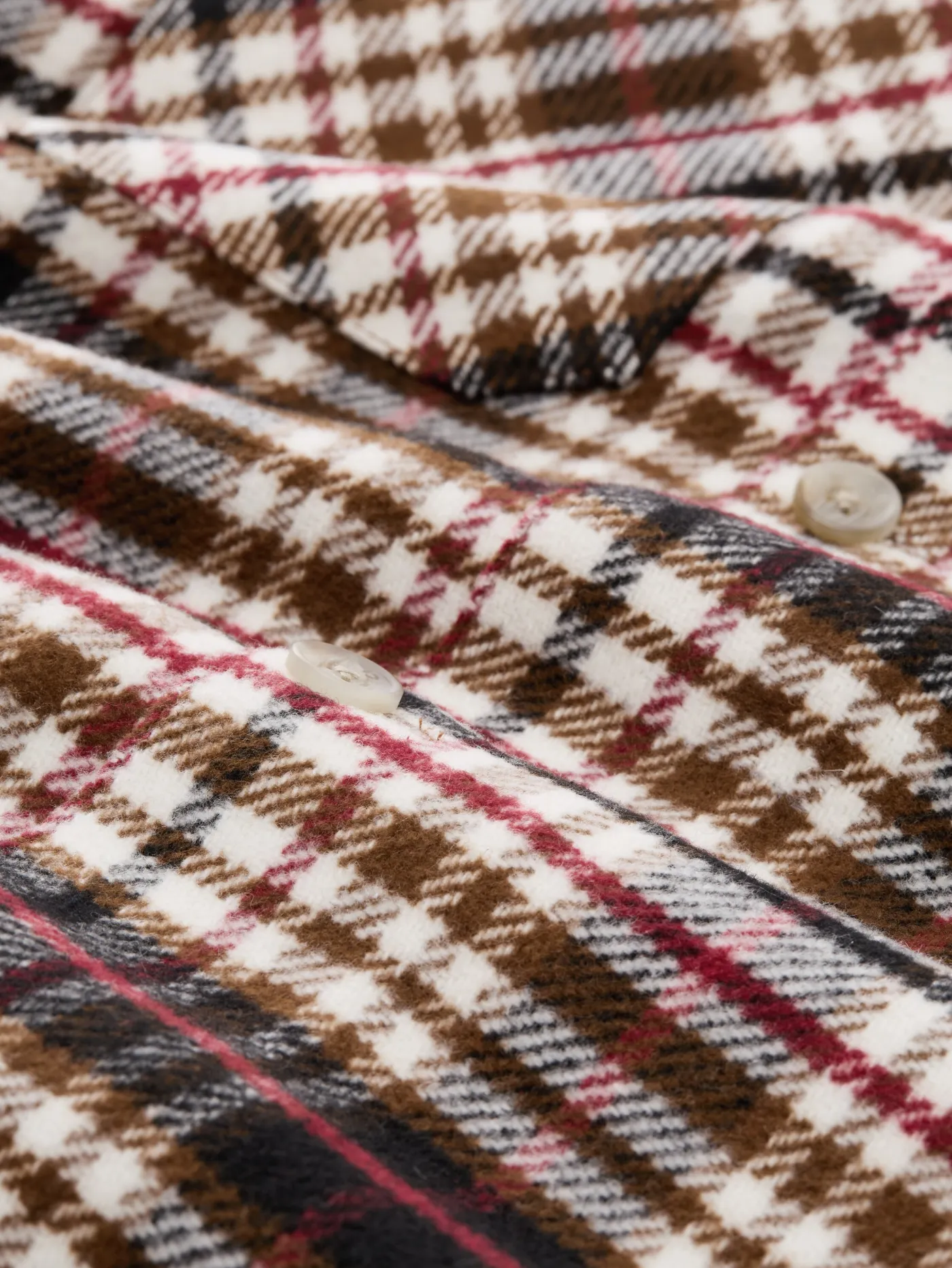 Overshirt mit Karomuster