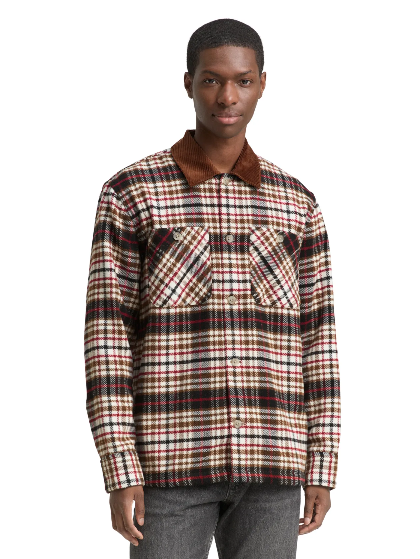 Overshirt mit Karomuster