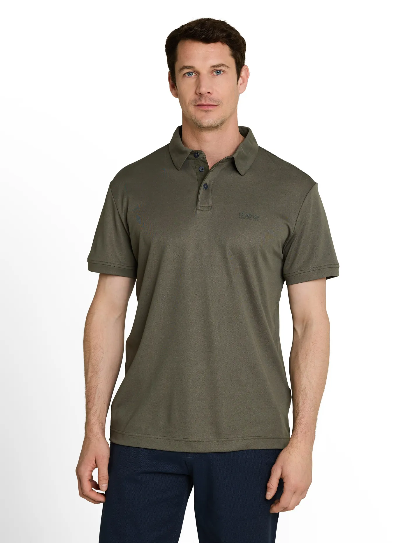 Poloshirt mit Logo-Print